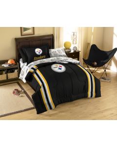 The Northwest Company Steelers Twin Bed in a Bag Set (NFL) - Steelers Twin Bed in a Bag Set (NFL)