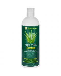 Real Aloe Lotion - Aloe Vera - 16 fl oz