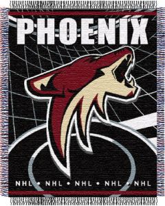The Northwest Company Coyotes 48"x 60" Triple Woven Jacquard Throw (NHL) - Coyotes 48"x 60" Triple Woven Jacquard Throw (NHL)