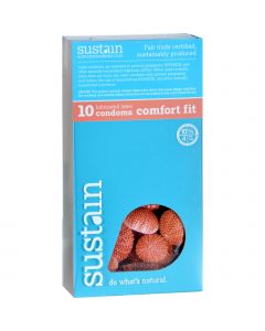 Sustain Condoms Comfort Fit - 10 Pack