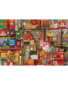 Outset Media Jigsaw Puzzle 2000 Pieces 40"X27"-Vintage Art Supplies