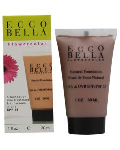 Ecco Bella Beauty Ecco Bella FlowerColor Natural Foundation SPF 15 Mocha - 1 fl oz
