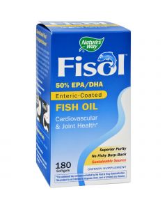 Nature's Way Fisol Fish Oil - 180 Softgels