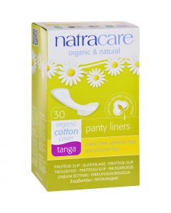 Natracare Natural Tanga Style Panty Liners - 30 Pack