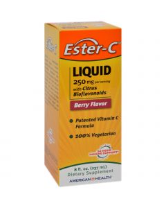American Health Ester-C with Citrus Bioflavonoids Berry - 250 mg - 8 fl oz