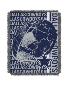 The Northwest Company Cowboys  48x60 Triple Woven Jacquard Throw - Double Play Series