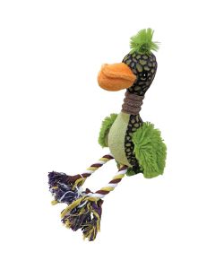 Scoochie Pet Products Plush Fuzz Bird Dog Toy 12"-