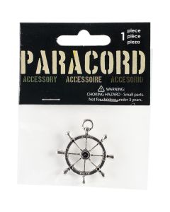 Midwest Design Paracord Charm -Silver Love Nautical 1/Pkg