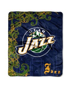 The Northwest Company Jazz 50x60 Micro Raschel Throw (NBA) - Jazz 50x60 Micro Raschel Throw (NBA)