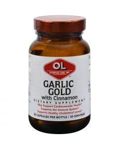 Olympian Labs Garlic Gold with Cinnamon - 30 capsules