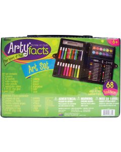 Darice Artyfacts Portable Studio Art Set-68pcs