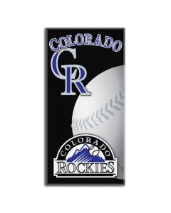 The Northwest Company Rockies 30"x60" Terry Beach Towel (MLB) - Rockies 30"x60" Terry Beach Towel (MLB)