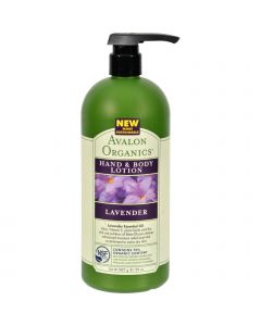 Avalon Organics Hand and Body Lotion Lavender - 32 fl oz