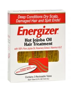 Hobe Labs Energizer Hot Jojoba Oil Hair Treatment - 0.5 fl oz