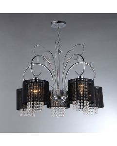 Warehouse of Tiffany Celeste Crystal 5-light Chandelier