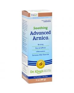 King Bio Homeopathic Advanced Arnica Cream - 3 oz