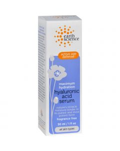 Earth Science Serum - Hyaluronic Acid - 1 oz