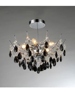 Warehouse of Tiffany Rose Crystal Chandelier
