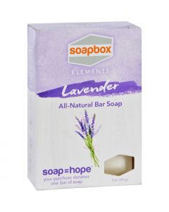 Soapbox Elements SoapBox Bar Soap - Elements - Relax - Lavender - 5 oz