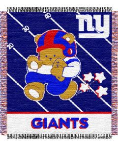 The Northwest Company Giants baby 36"x 46" Triple Woven Jacquard Throw (NFL) - Giants baby 36"x 46" Triple Woven Jacquard Throw (NFL)