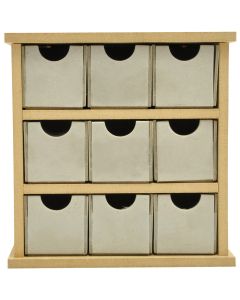 Kaisercraft Beyond The Page MDF Mini Drawers-5.75"X6"X2.25"