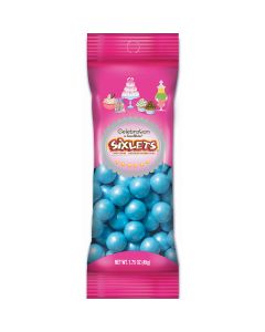 Celebrations By SweetWorks Sixlets(R) 1.75oz-Shimmer (TM) Powder Blue - Celebrations By SweetWorks Sixlets(R) 1.75oz-Shimmer (TM) Powder Blue