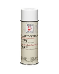Design Master Colortool Spray Paint 12oz-Ivory