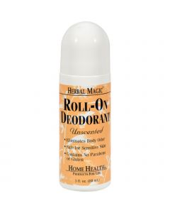Home Health Roll-On Deodorant Herbal Magic Unscented - 3 fl oz