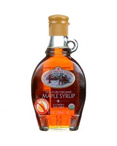 Shady Maple Farms Maple Syrup - Organic - Grade A - Dark - 8.0 oz - case of 12