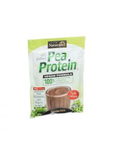 Naturade Pea Protein - Chocolate - Single Serving - 1.38 oz - Case of 12