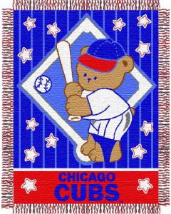 The Northwest Company Cubs baby 36"x 46" Triple Woven Jacquard Throw (MLB) - Cubs baby 36"x 46" Triple Woven Jacquard Throw (MLB)
