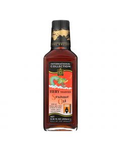 International Collection Sesame Oil - Fiery Toasted - Case of 6 - 8.45 Fl oz.