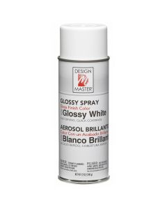 Design Master Colortool Spray Paint 12oz-Glossy White