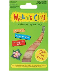 Makin's USA Makin's Clay Air-dry Clay 120g-Earth Tones