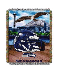 The Northwest Company Seahawks  "Home Field Advantage" 48x60 Tapestry Throw