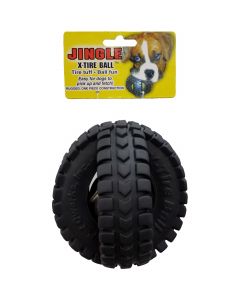 Pet Qwerks Small Jingle X-Tire Ball-
