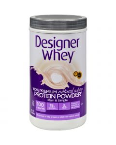 Designer Whey Protein Powder Natural - 2 lbs