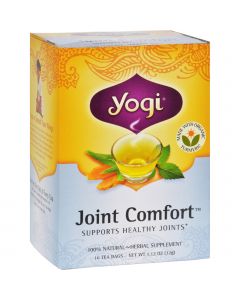 Yogi Joint Comfort Herbal Tea - 16 Tea Bags - Case of 6
