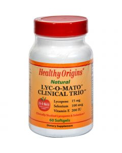 Healthy Origins Lyc-O-Mato Clinical Trio - 60 Softgels
