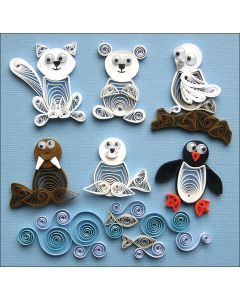 Quilled Creations Quilling Kit-Arctic Buddies