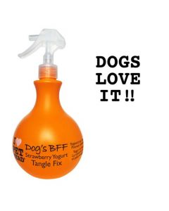 Pet Head Dog's B.F.F. Tangle Fix Spray Strawberry Yogurt 15oz 8" x 3.5" x 3.5"