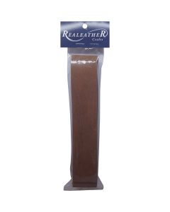 Realeather Crafts Suede Strip 1.5"X42"-Medium Brown