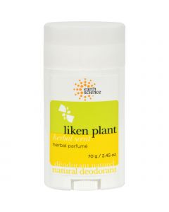 Earth Science Liken Plant Natural Deodorant Herbal Parfume - 2.5 oz
