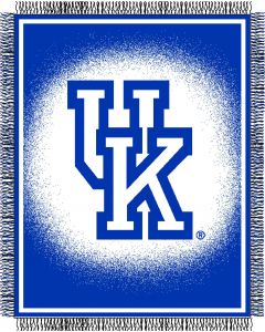 The Northwest Company Kentucky "Focus" 48"x60" Triple Woven Jacquard Throw (College) - Kentucky "Focus" 48"x60" Triple Woven Jacquard Throw (College)