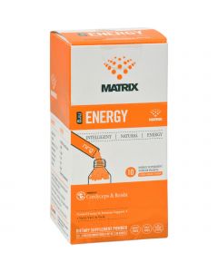 Nrg Matrix Energy Drink Powder - Citrus - 10 packets
