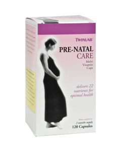 Twinlab Pre-Natal Care Multi-Vitamin - 120 Capsules