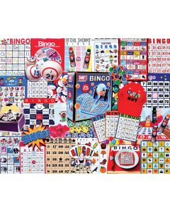 White Mountain Puzzles Jigsaw Puzzle 1000 Pieces 24"X30"-Bingo