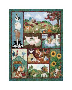 Outset Media Jigsaw Puzzle 500 Pieces 24"X18"-Back On The Farm