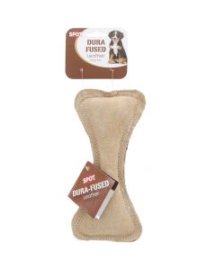 Ethical Pets Dura-Fused Leather Bone 9"-Brown