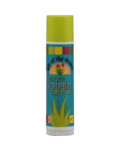 Lily of the Desert Aloe Vera Lip Balm SPF 16 - 0.15 oz - Case of 24